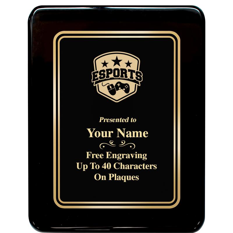 7x9 BLK MTL PLT CHATOYNT EBNY