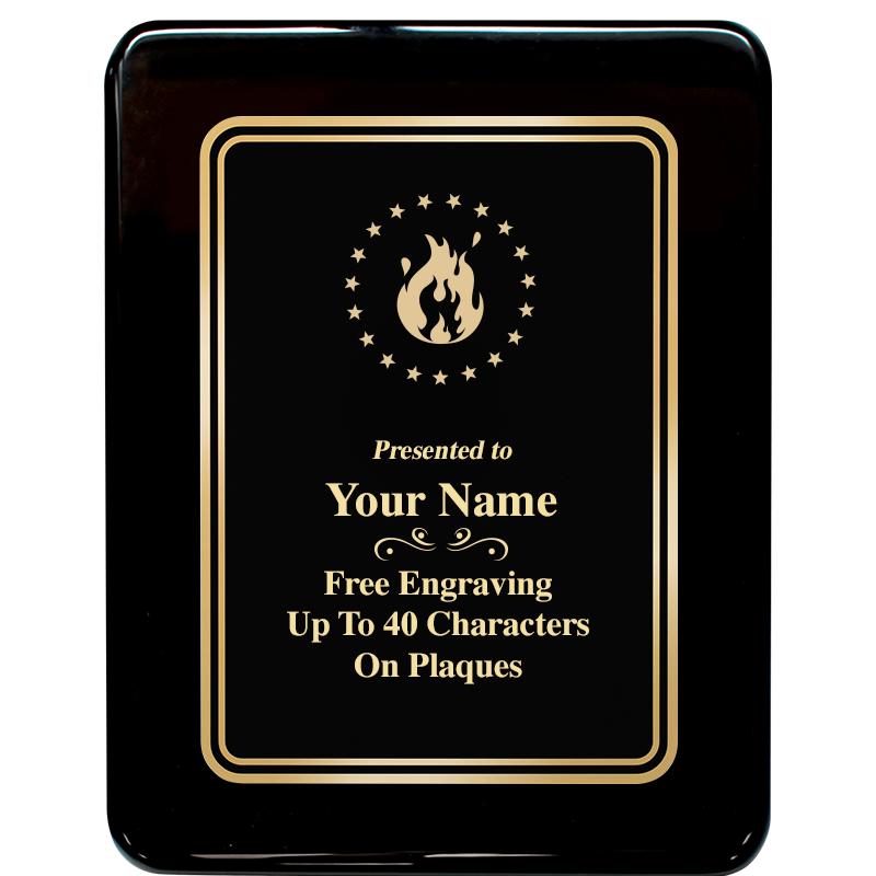 7x9 BLK MTL PLT CHATOYNT EBNY