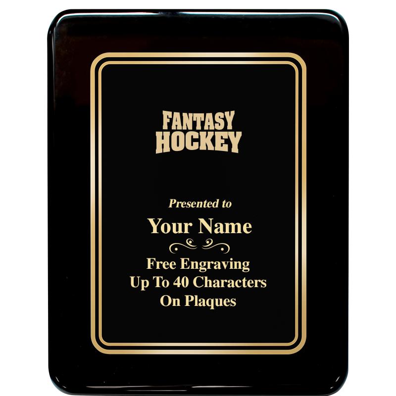 7x9 BLK MTL PLT CHATOYNT EBNY