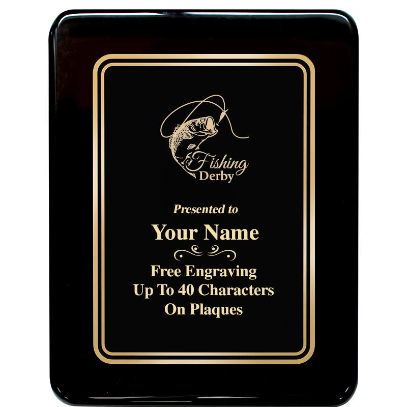 7x9 BLK MTL PLT CHATOYNT EBNY