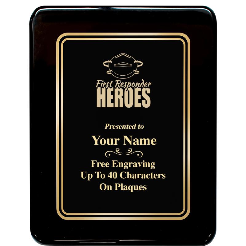 7x9 BLK MTL PLT CHATOYNT EBNY