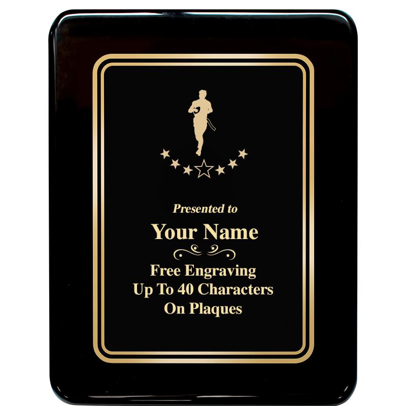 7x9 BLK MTL PLT CHATOYNT EBNY