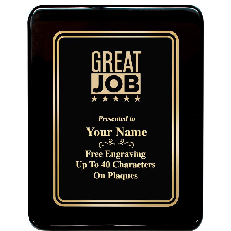 7x9 BLK MTL PLT CHATOYNT EBNY