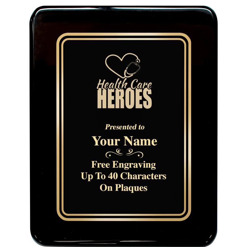 7x9 BLK MTL PLT CHATOYNT EBNY