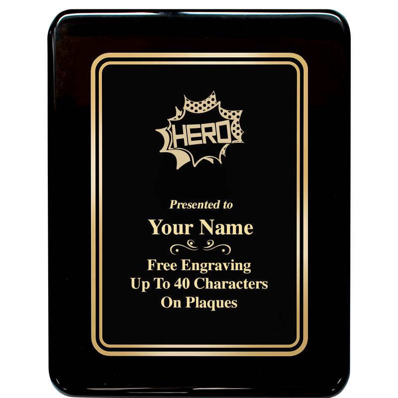 7x9 BLK MTL PLT CHATOYNT EBNY