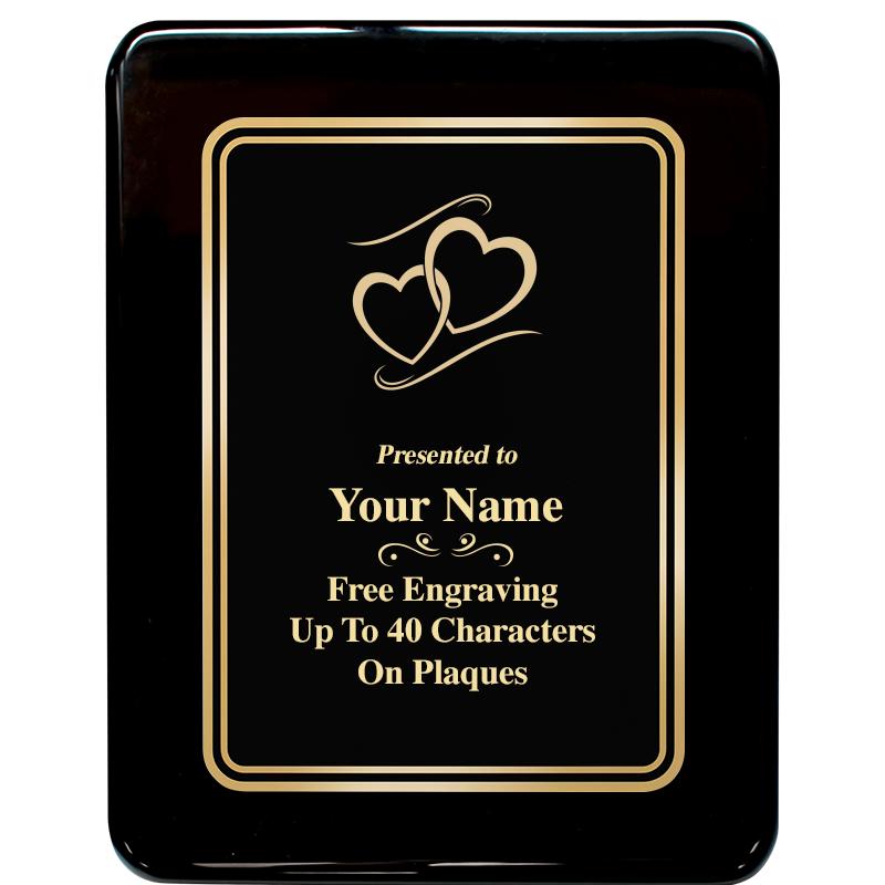 7x9 BLK MTL PLT CHATOYNT EBNY