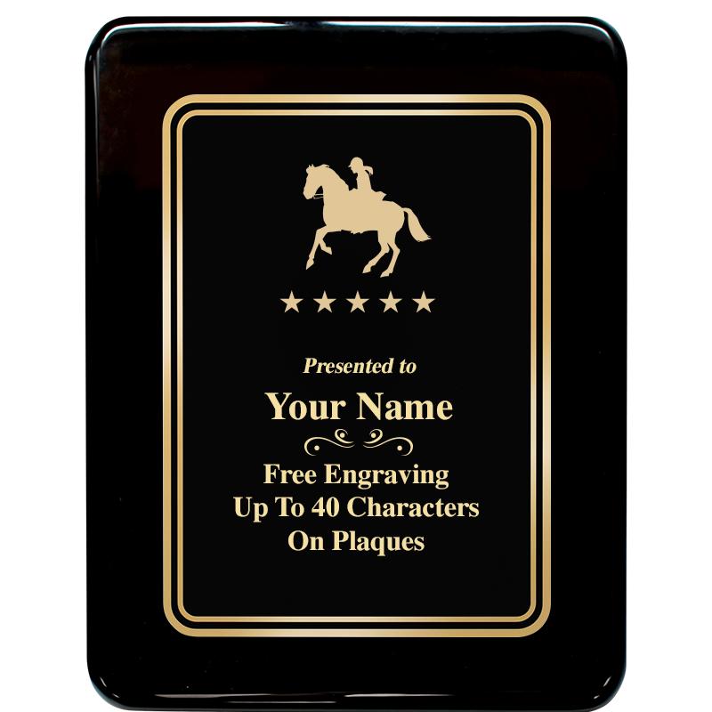 7x9 BLK MTL PLT CHATOYNT EBNY