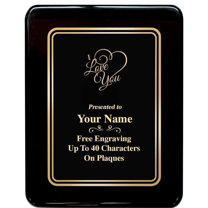 7x9 BLK MTL PLT CHATOYNT EBNY