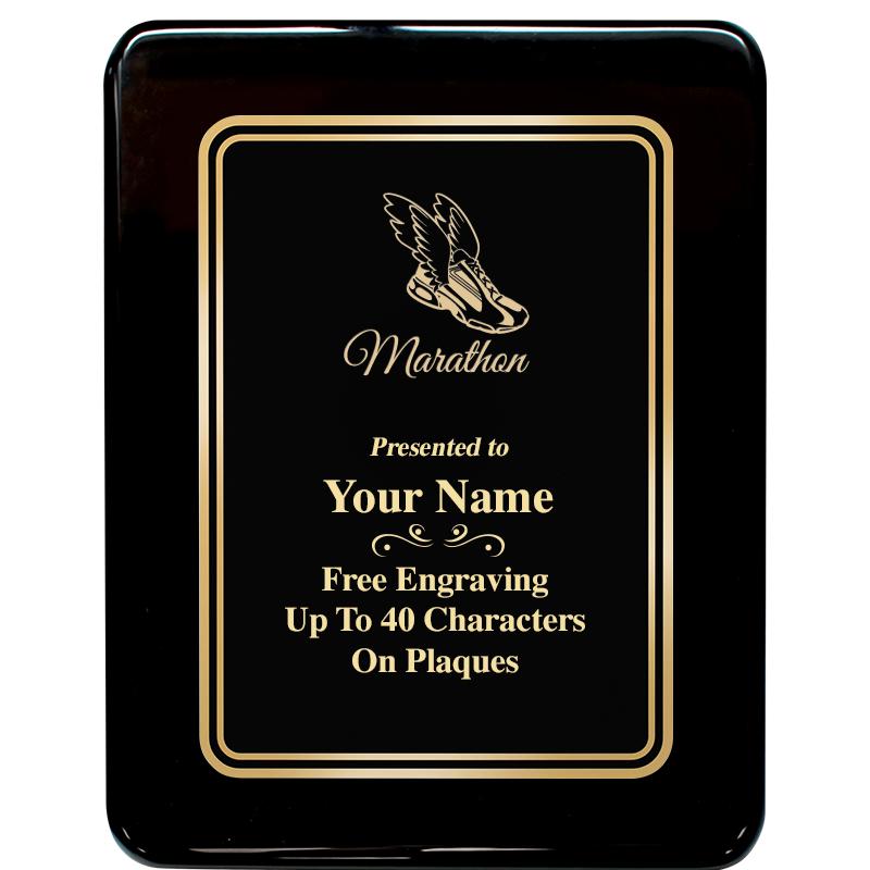 7x9 BLK MTL PLT CHATOYNT EBNY