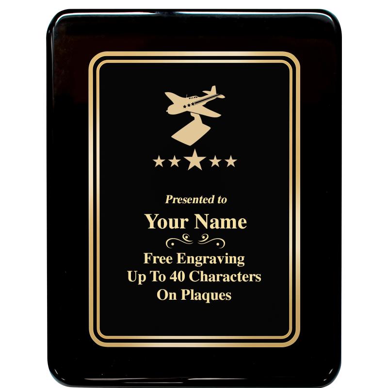 7x9 BLK MTL PLT CHATOYNT EBNY