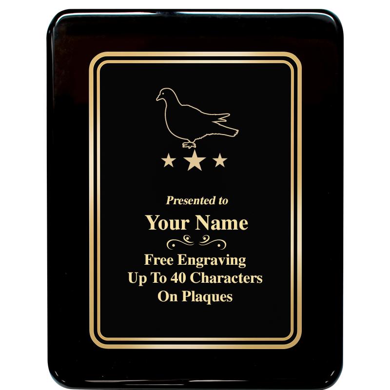 7x9 BLK MTL PLT CHATOYNT EBNY