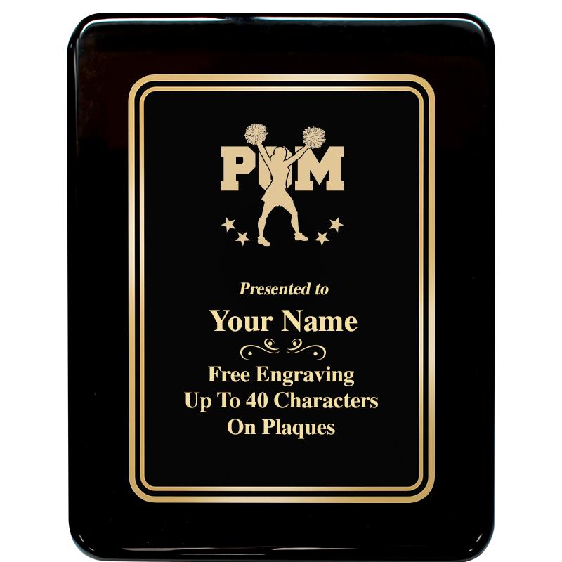 7x9 BLK MTL PLT CHATOYNT EBNY