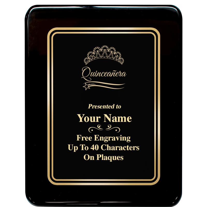 7x9 BLK MTL PLT CHATOYNT EBNY