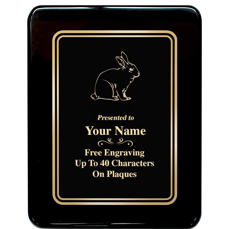 7x9 BLK MTL PLT CHATOYNT EBNY