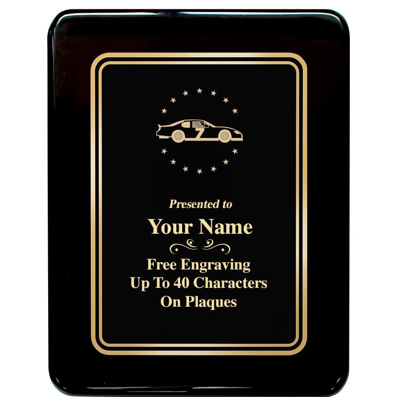 7x9 BLK MTL PLT CHATOYNT EBNY