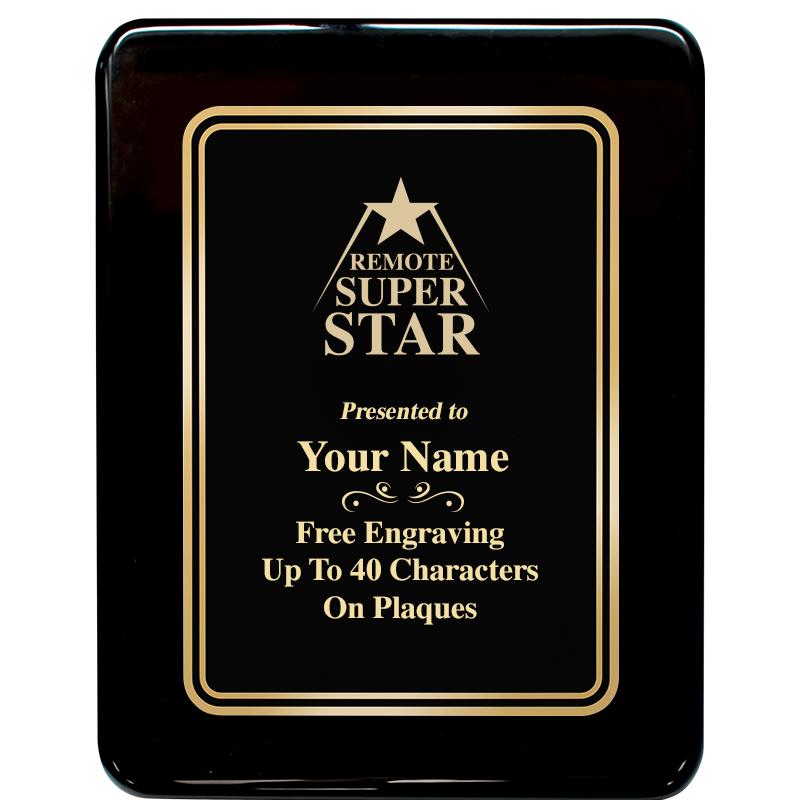 7x9 BLK MTL PLT CHATOYNT EBNY