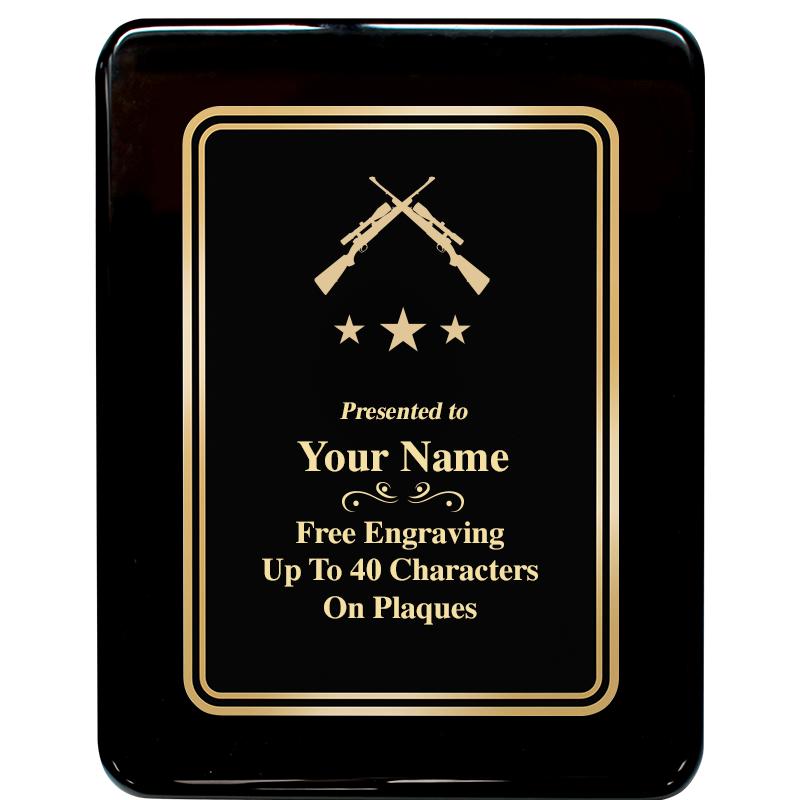 7x9 BLK MTL PLT CHATOYNT EBNY