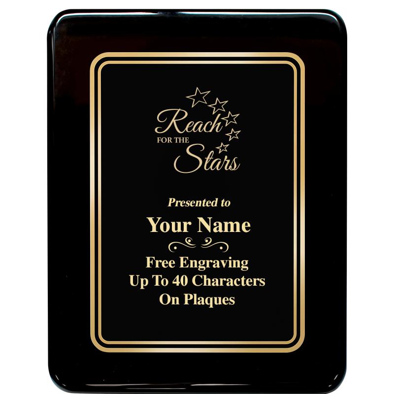 7x9 BLK MTL PLT CHATOYNT EBNY