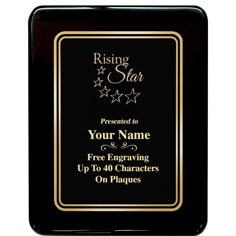 7x9 BLK MTL PLT CHATOYNT EBNY