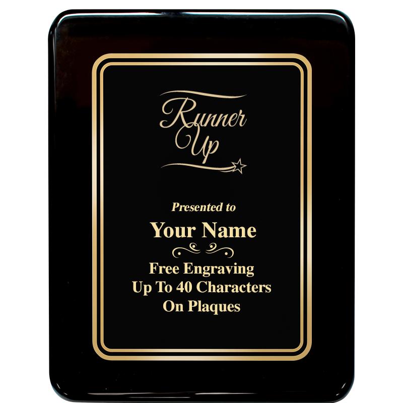 7x9 BLK MTL PLT CHATOYNT EBNY