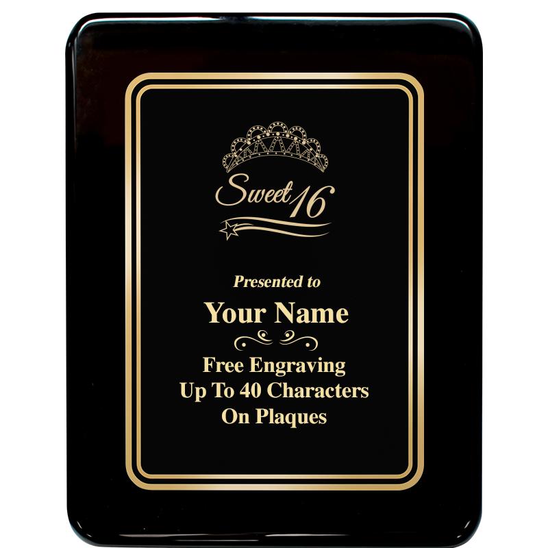 7x9 BLK MTL PLT CHATOYNT EBNY