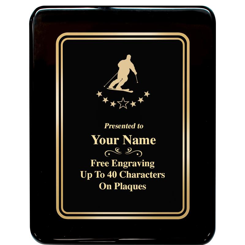 7x9 BLK MTL PLT CHATOYNT EBNY