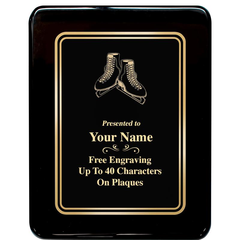 7x9 BLK MTL PLT CHATOYNT EBNY