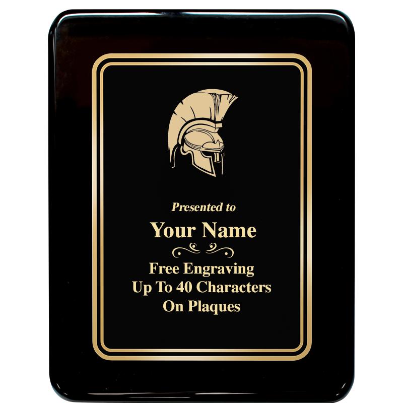 7x9 BLK MTL PLT CHATOYNT EBNY