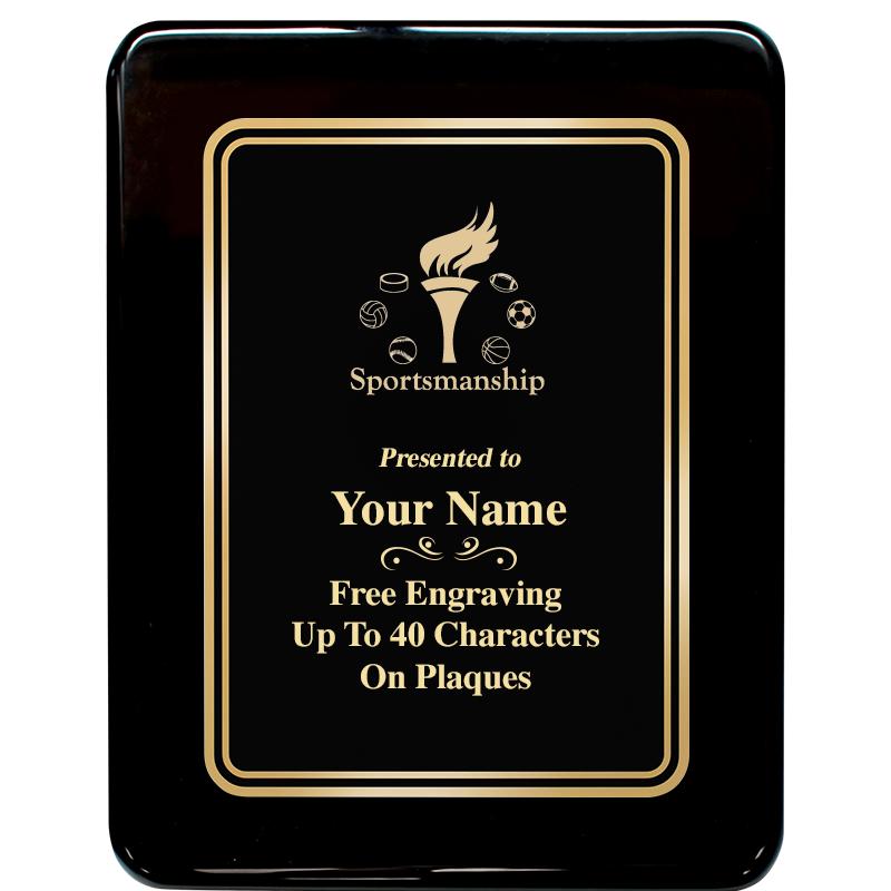 7x9 BLK MTL PLT CHATOYNT EBNY