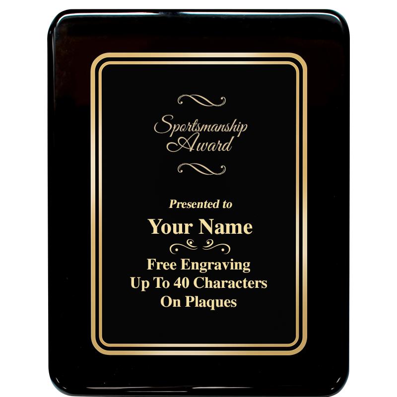 7x9 BLK MTL PLT CHATOYNT EBNY