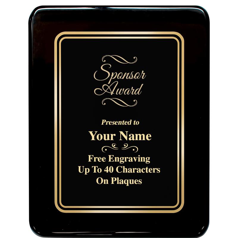 7x9 BLK MTL PLT CHATOYNT EBNY