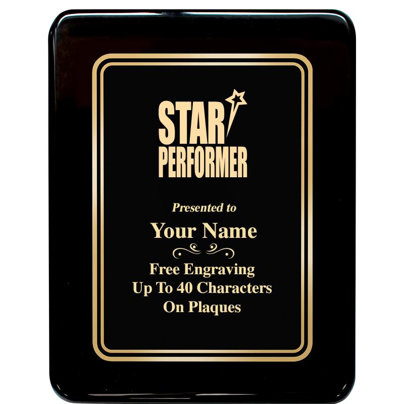 7x9 BLK MTL PLT CHATOYNT EBNY