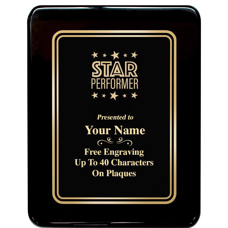 7x9 BLK MTL PLT CHATOYNT EBNY