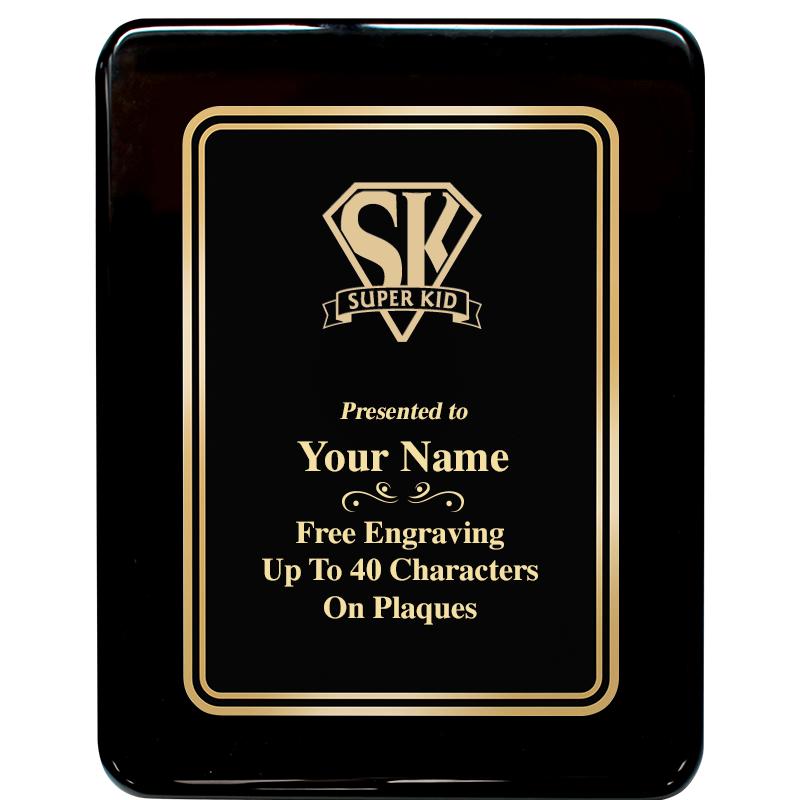 7x9 BLK MTL PLT CHATOYNT EBNY