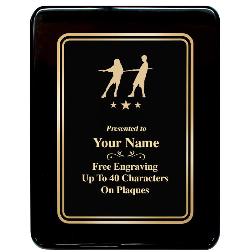 7x9 BLK MTL PLT CHATOYNT EBNY