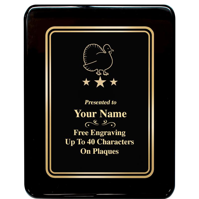 7x9 BLK MTL PLT CHATOYNT EBNY