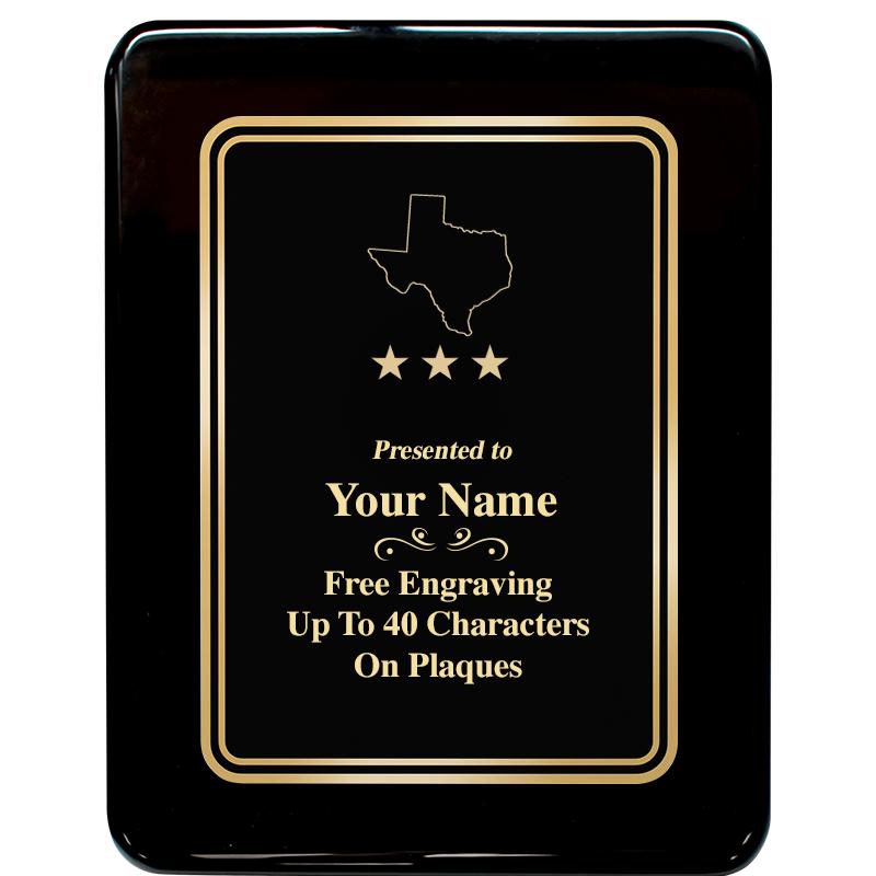 7x9 BLK MTL PLT CHATOYNT EBNY