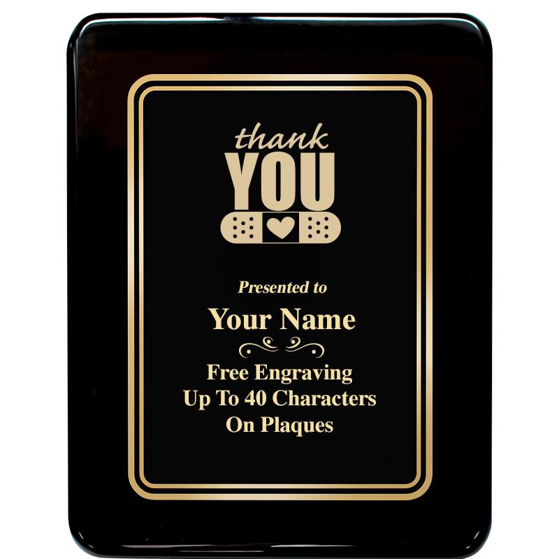 7x9 BLK MTL PLT CHATOYNT EBNY