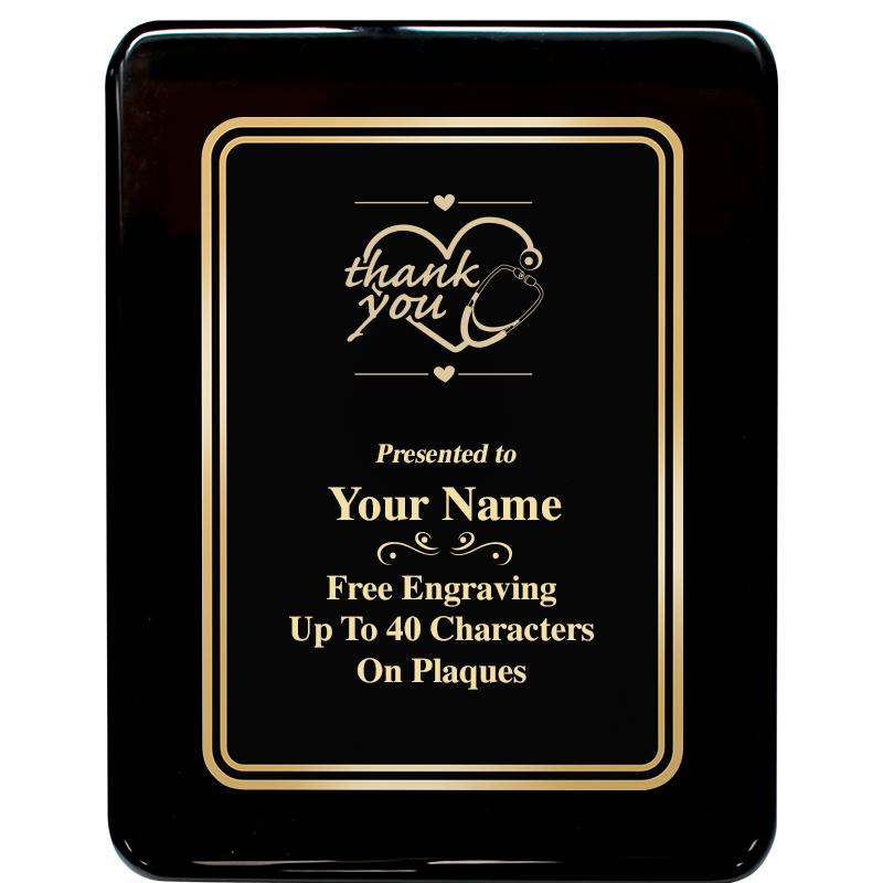 7x9 BLK MTL PLT CHATOYNT EBNY