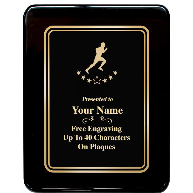 7x9 BLK MTL PLT CHATOYNT EBNY