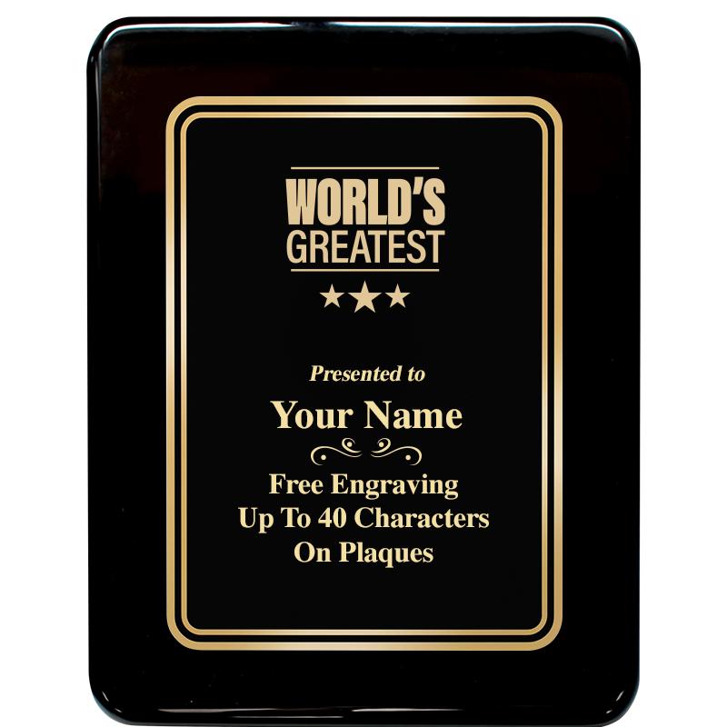 7x9 BLK MTL PLT CHATOYNT EBNY