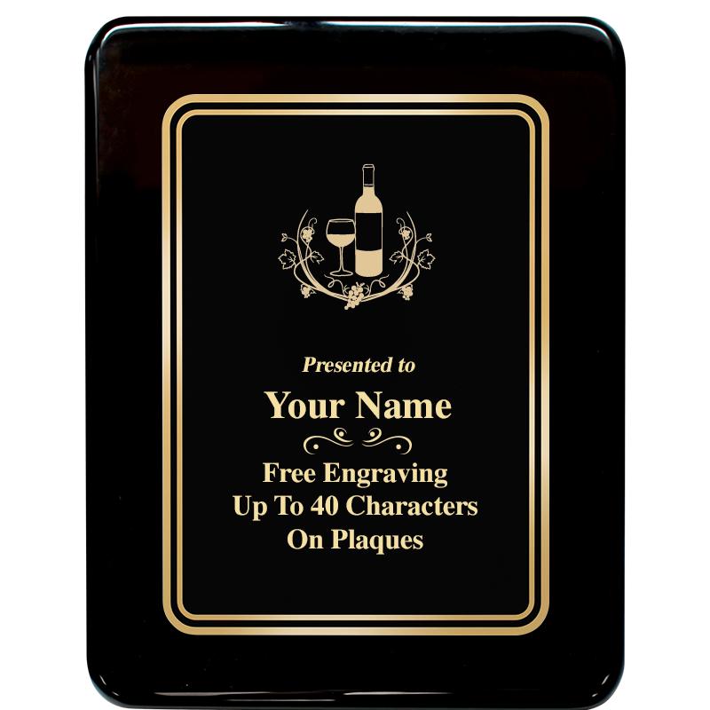 7x9 BLK MTL PLT CHATOYNT EBNY