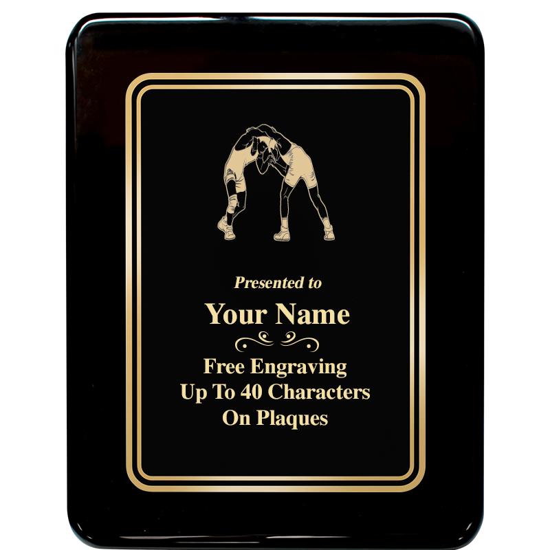 7x9 BLK MTL PLT CHATOYNT EBNY