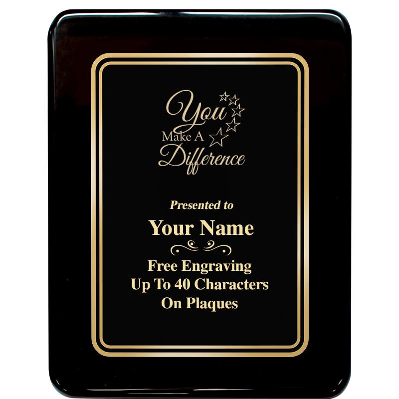 7x9 BLK MTL PLT CHATOYNT EBNY