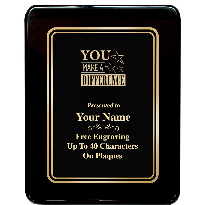 7x9 BLK MTL PLT CHATOYNT EBNY