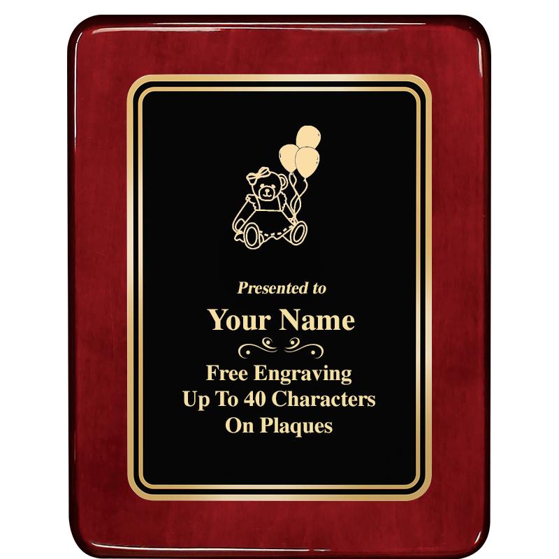 7x9 BLK MTL PLT CHATOYNT RSWD