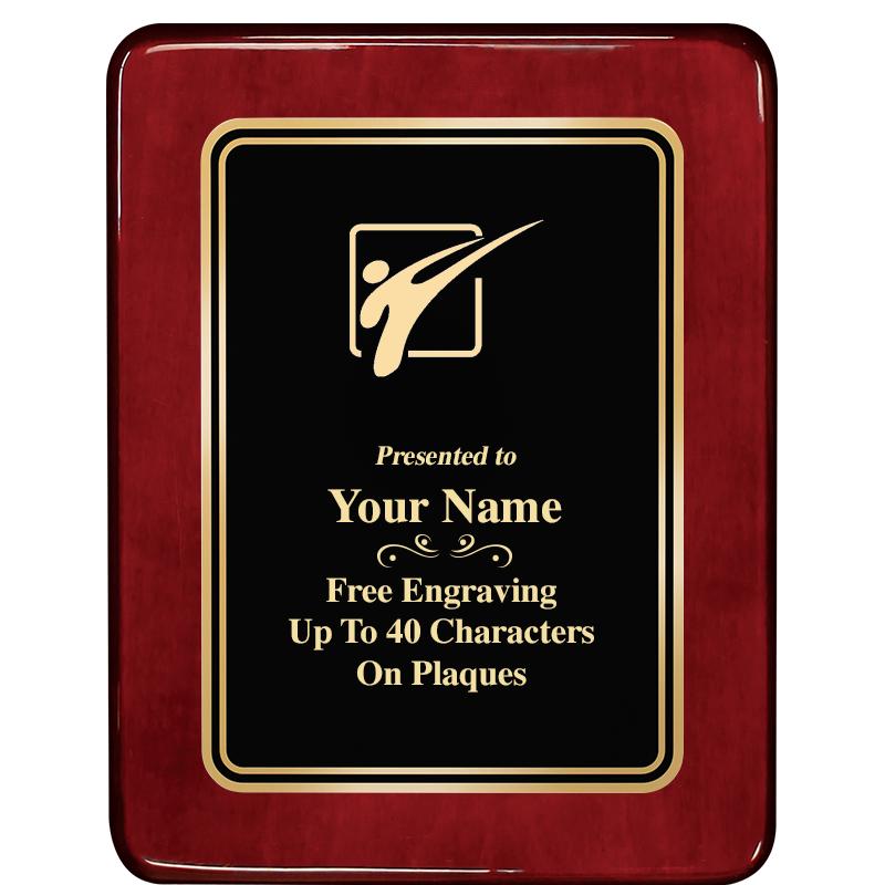 7x9 BLK MTL PLT CHATOYNT RSWD