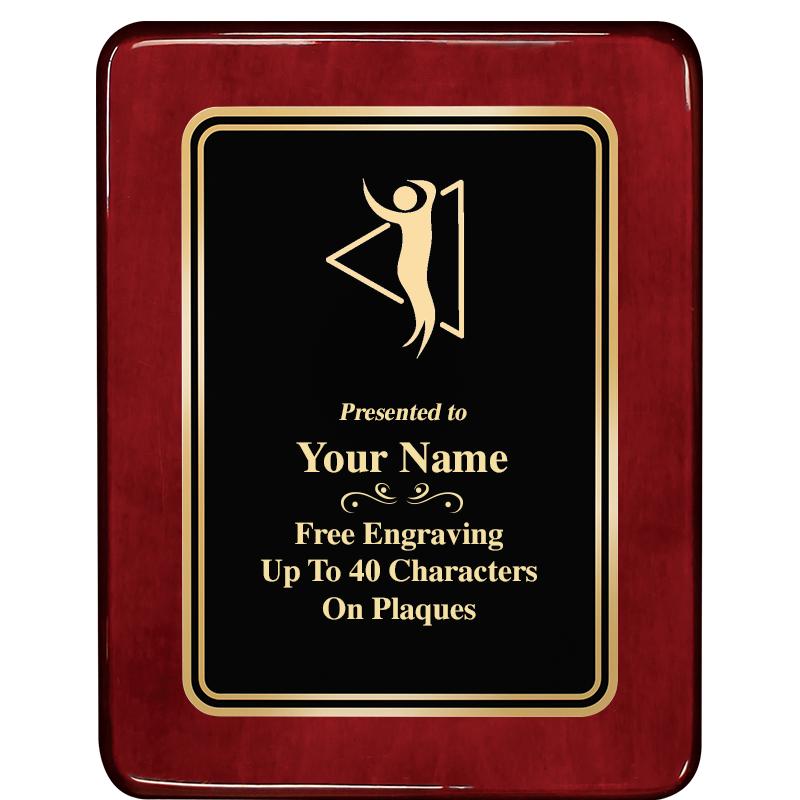 7x9 BLK MTL PLT CHATOYNT RSWD