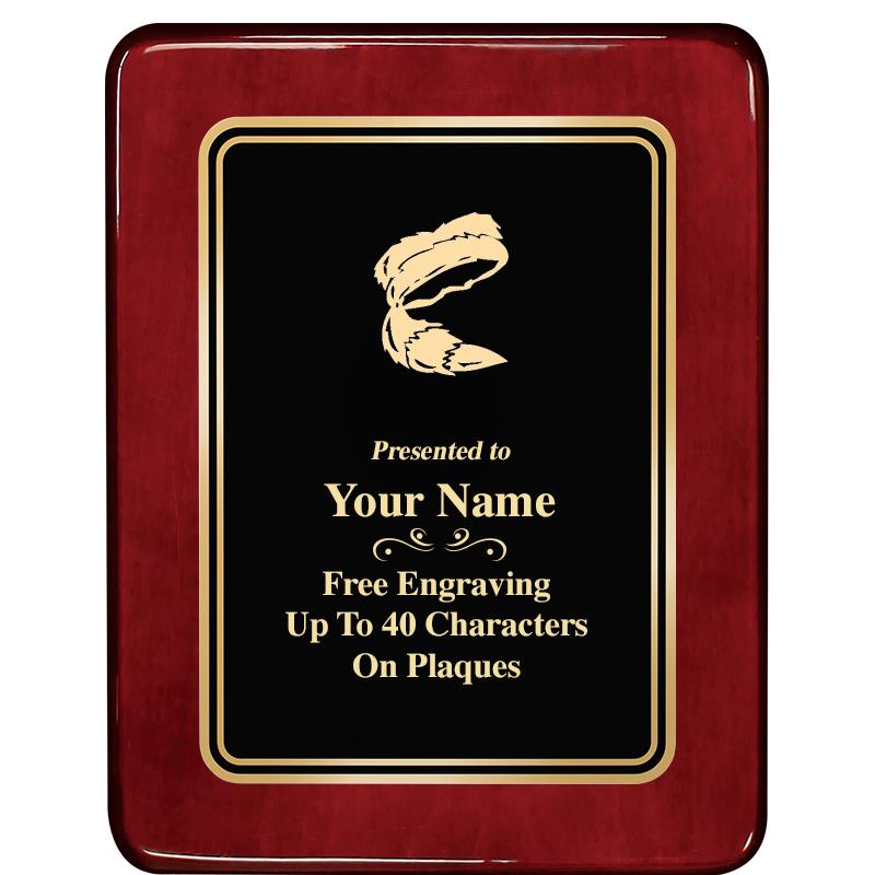 7x9 BLK MTL PLT CHATOYNT RSWD