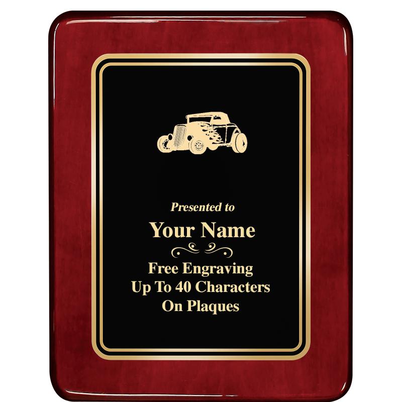 7x9 BLK MTL PLT CHATOYNT RSWD